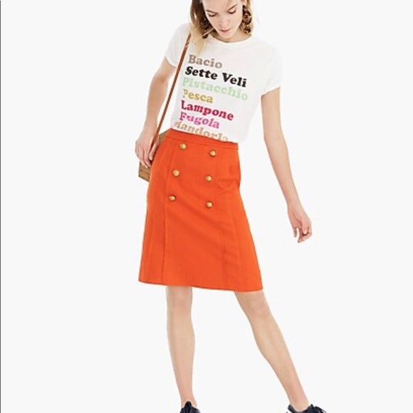 SOLD J.Crew Pleated-front sailor skirt - Picture 2 of 5